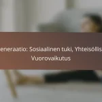 Regeneraatio: Sosiaalinen tuki, Yhteisöllisyys, Vuorovaikutus